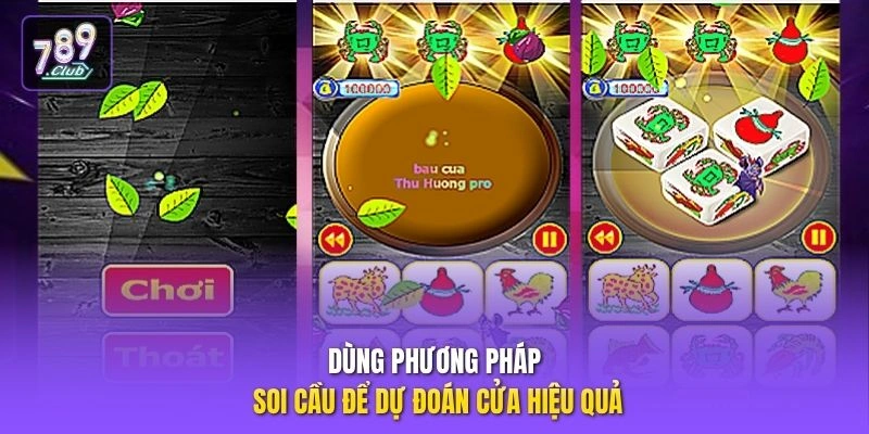 Dùng phương pháp soi cầu để dự đoán cửa hiệu quả