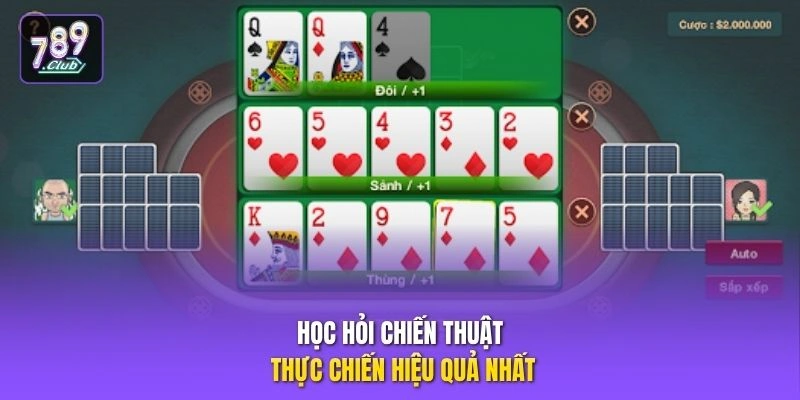 Học hỏi chiến thuật thực chiến hiệu quả nhất 