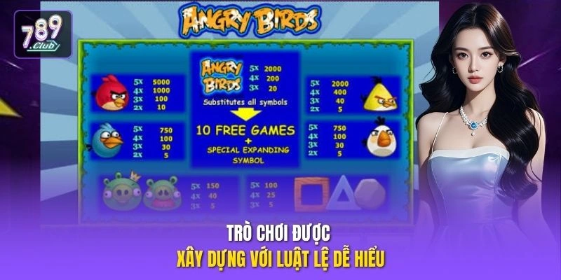 Trò chơi được xây dựng với luật lệ dễ hiểu